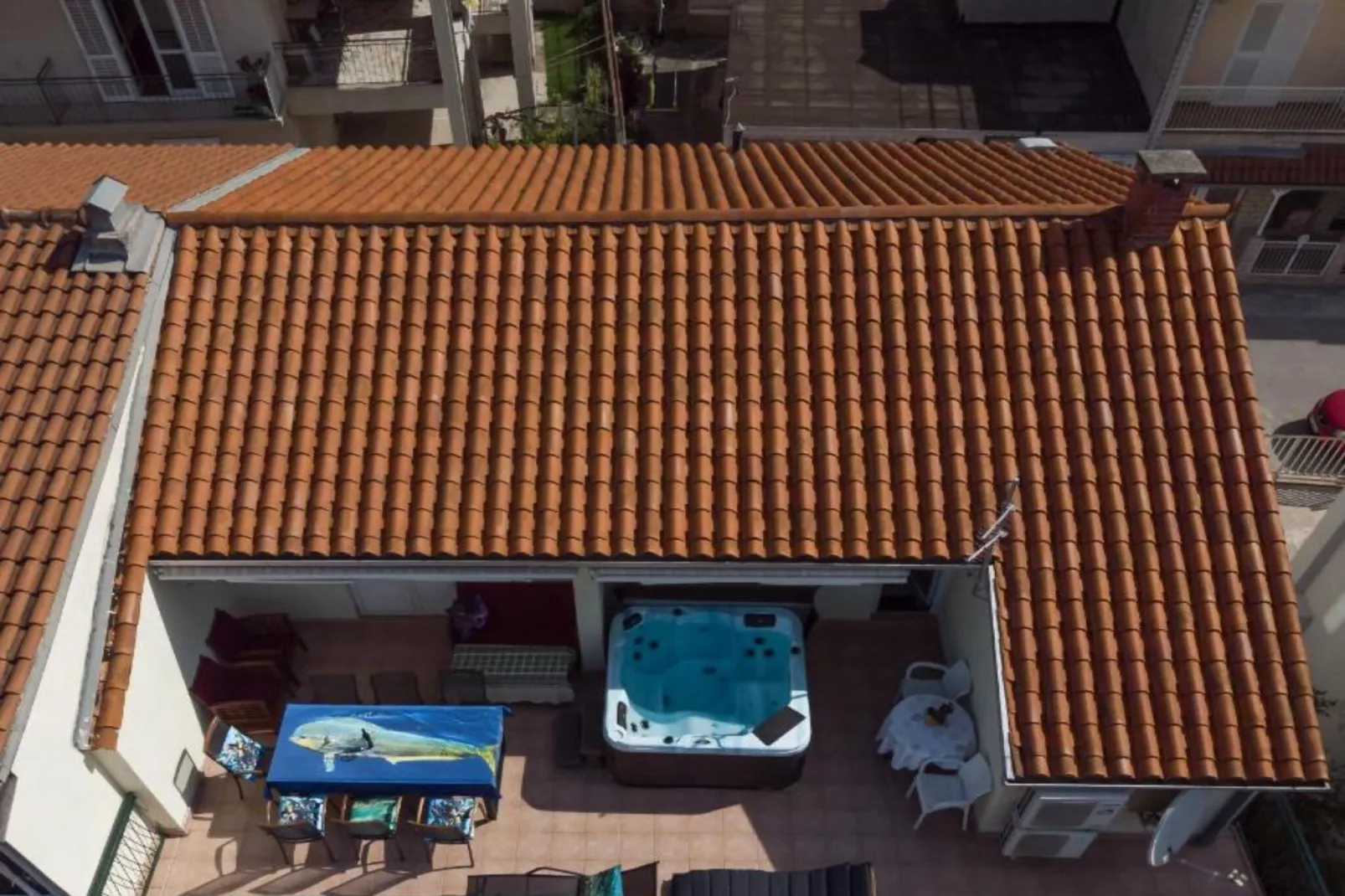 Apartments Ribarević  - One Bedroom Apartment with Balcony-Buitenlucht