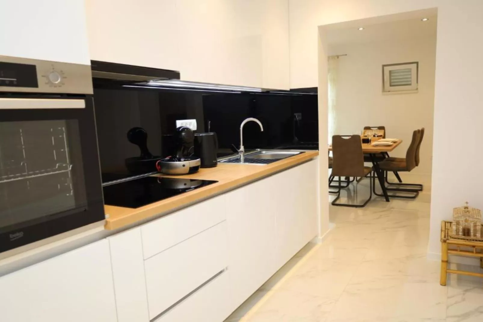 Dalmata D - Two Bedroom Apartment with Terrace-Keuken