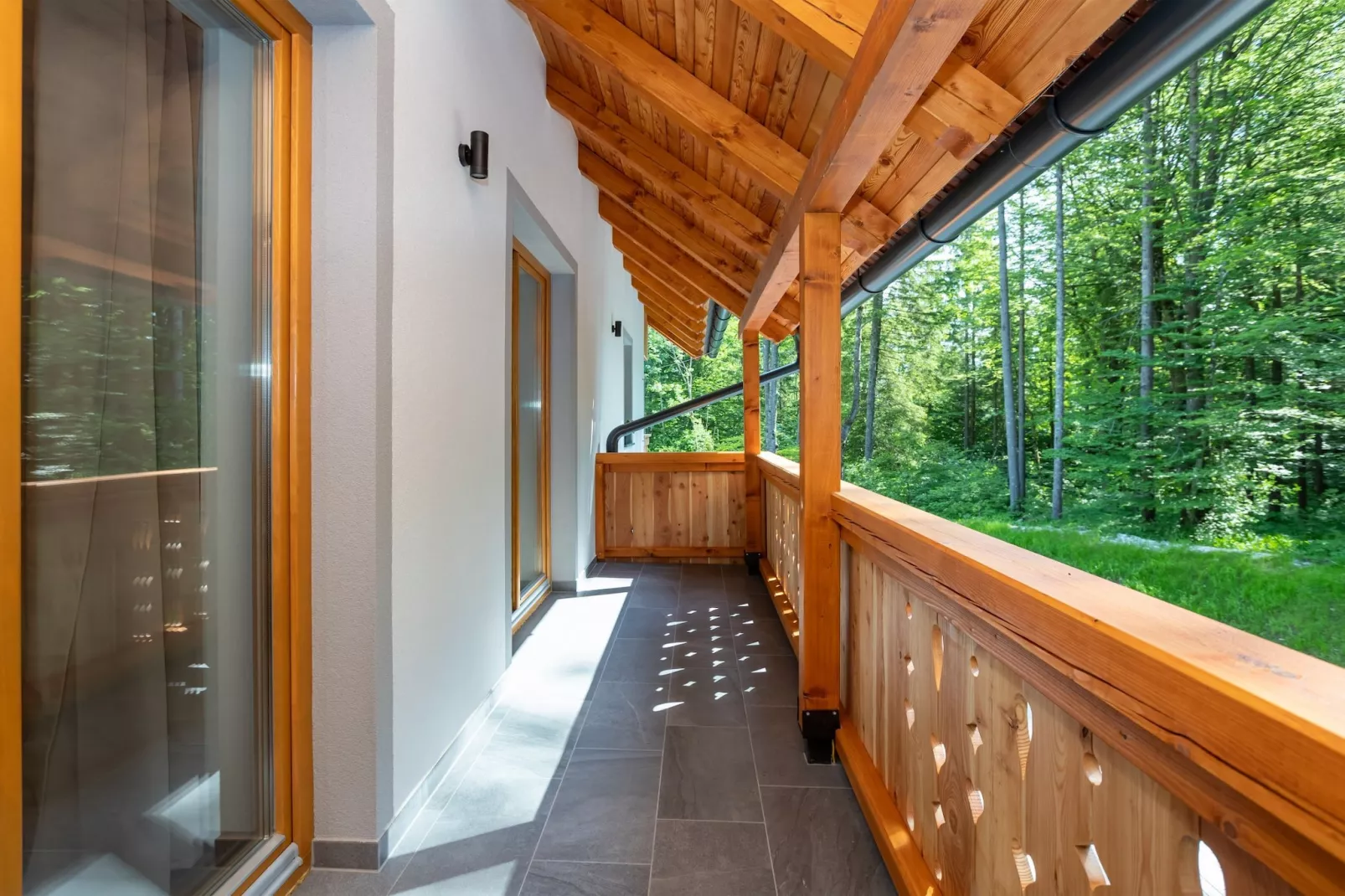 The Woodland Nook Apartments Bohinj - One Bedroom Apartment with Balcony (owner B)-Terrasbalkon