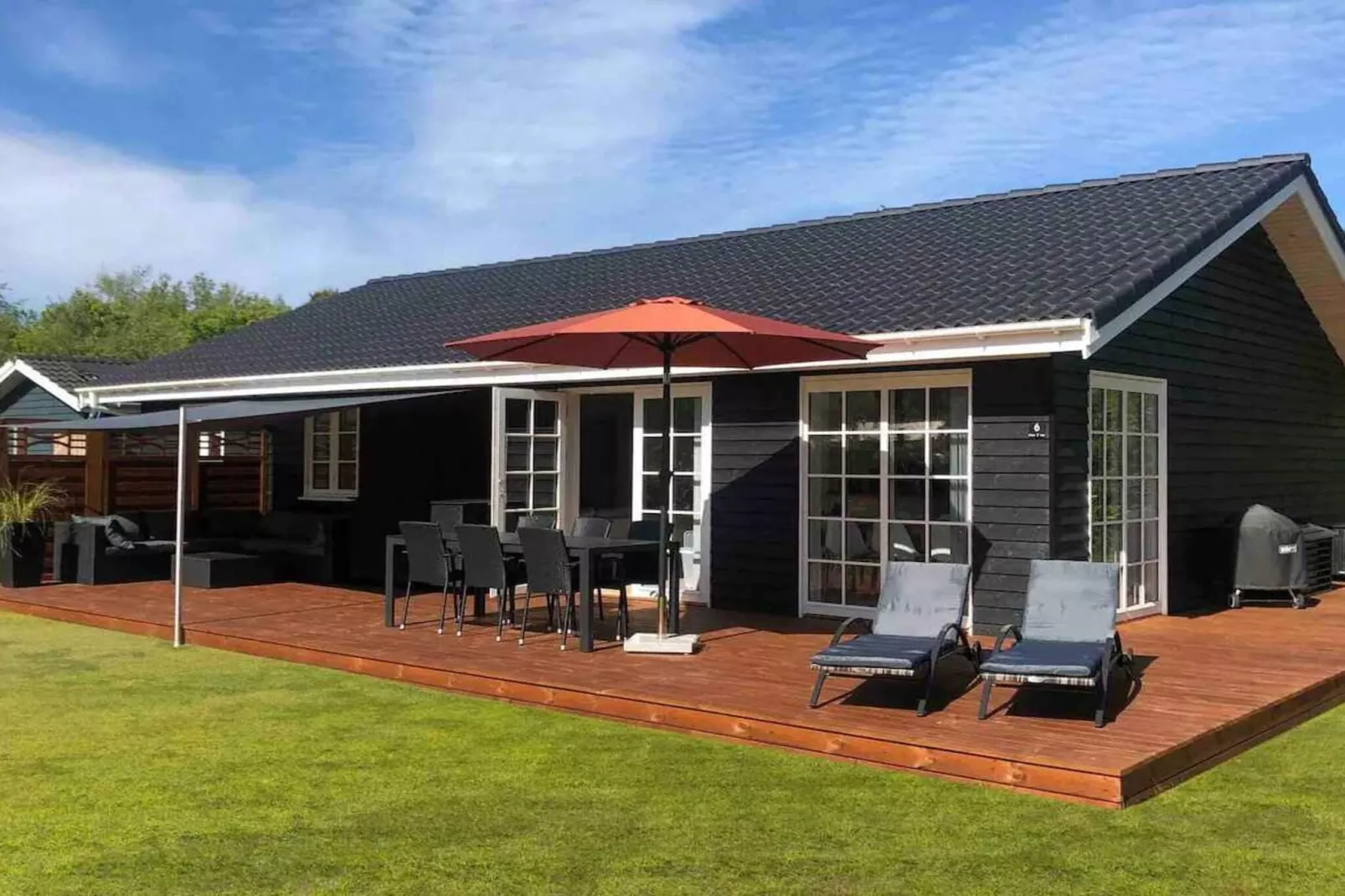 5 sterren vakantie huis in Nykøbing Sj-Buitenlucht