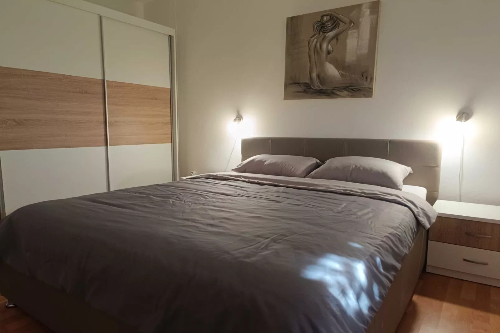 Holiday Home Višnja - Two Bedroom Holiday Home with Terrace - Slaapkamer