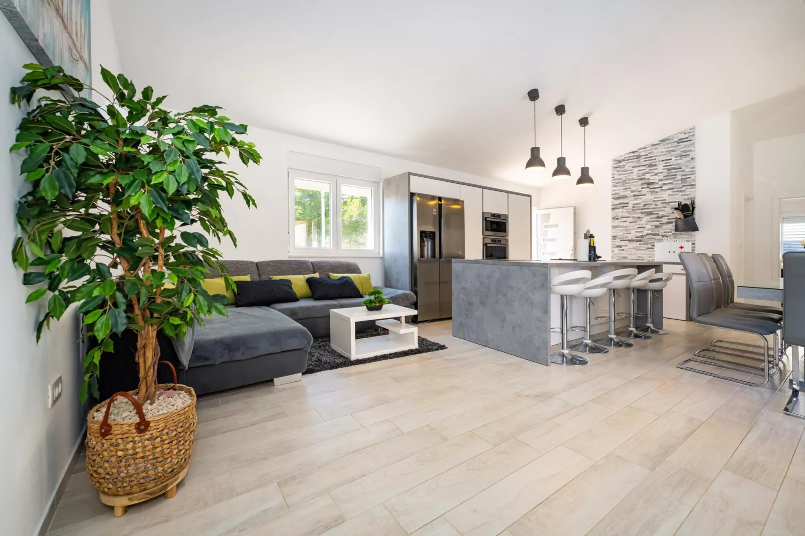 Villa Gajser-Woonkamer