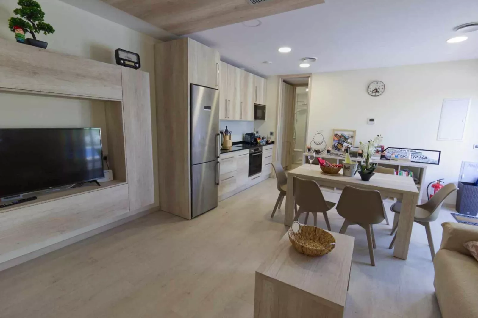 Casa rural La Costana de Barbadillo ONLY ADULTS-Woonkamer