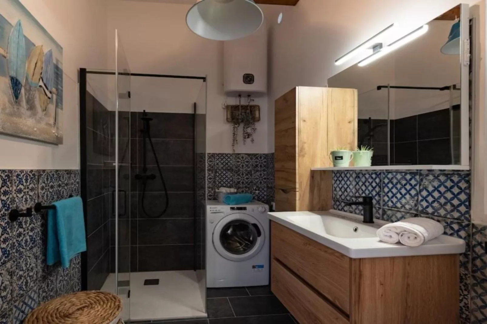 Apartment Sea&Sunset view - Two Bedroom Apartment  With Loggia And Sea View-Badkamer