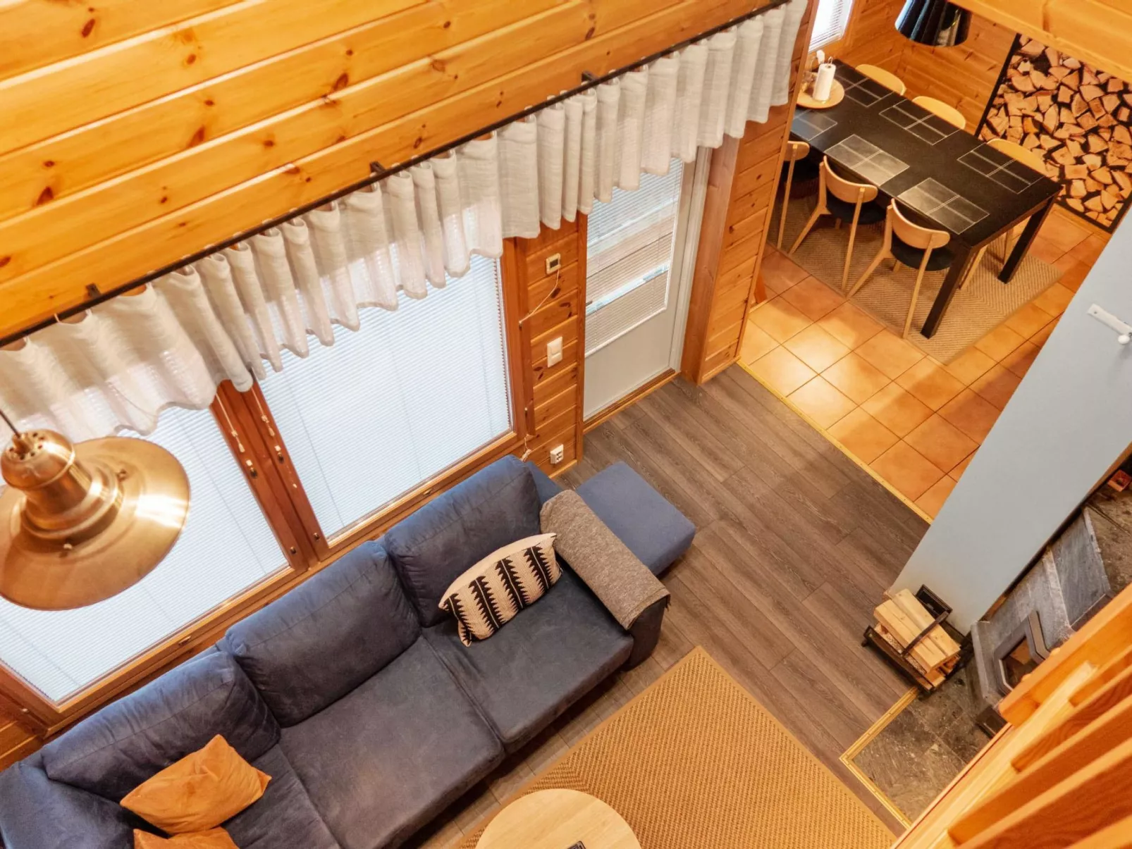 Vuokatti villas ahma-Binnen