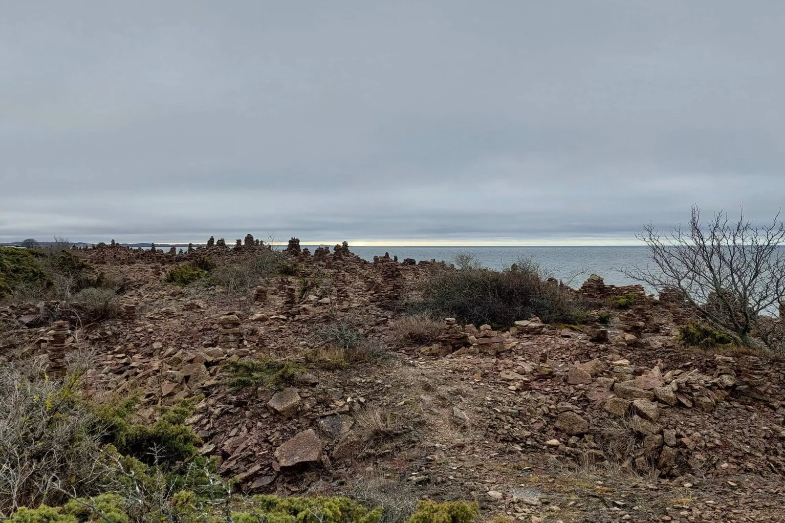 Nostalgische eilandidylle in Aâ€“land-By Traum-Waterzicht