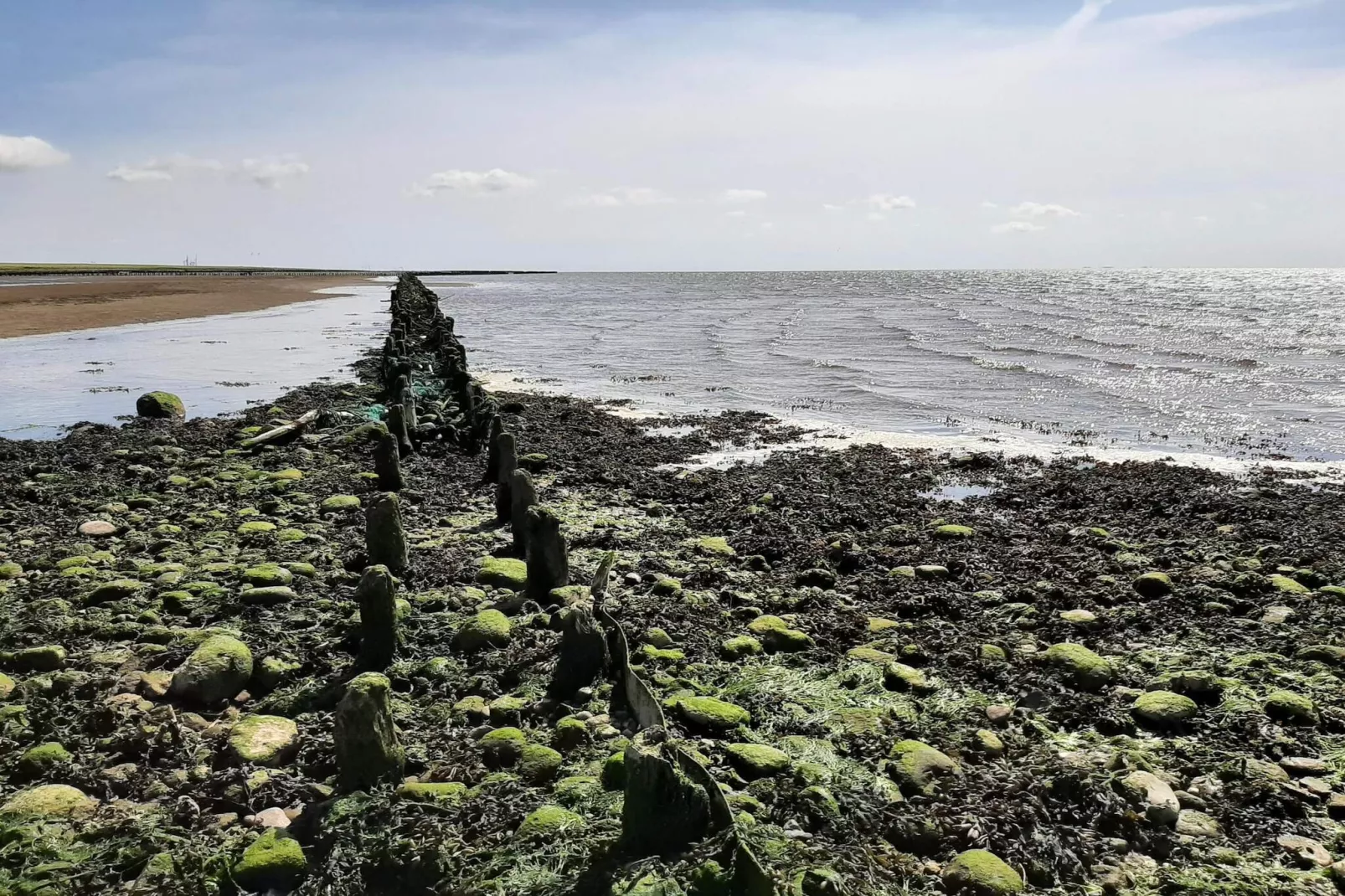 Gezellige kustschuilplaats in Hojer-By Traum-Waterzicht