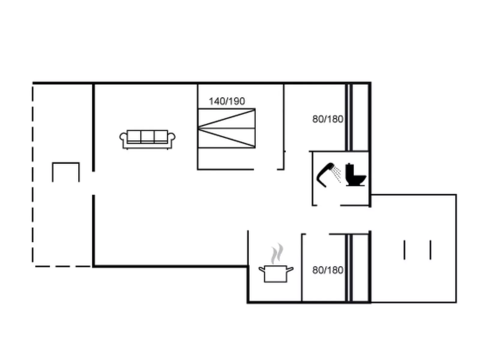 "Gerasim" - 400m from the sea-Binnen