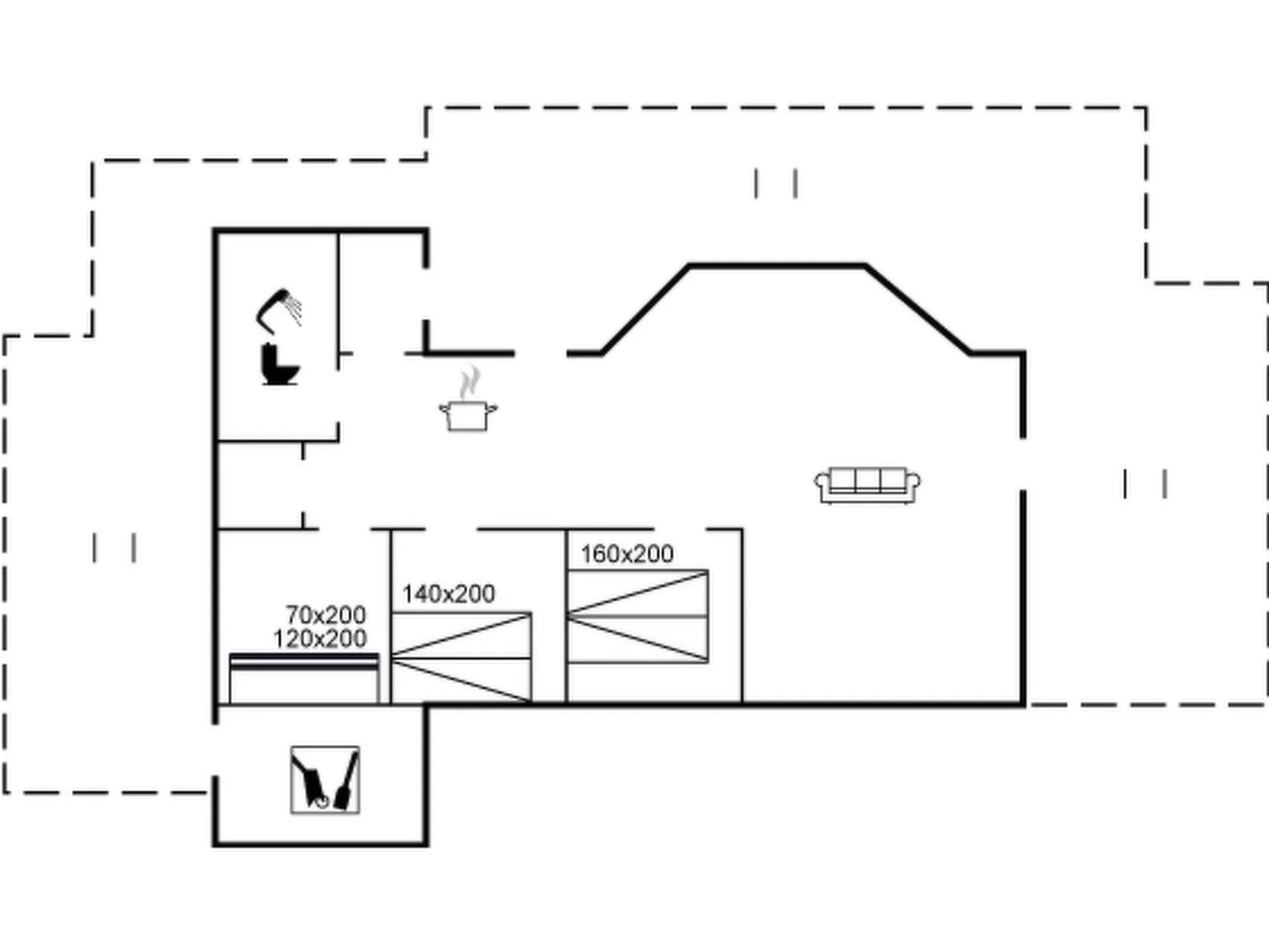 "Engelbrecht" - 400m from the sea-Binnen