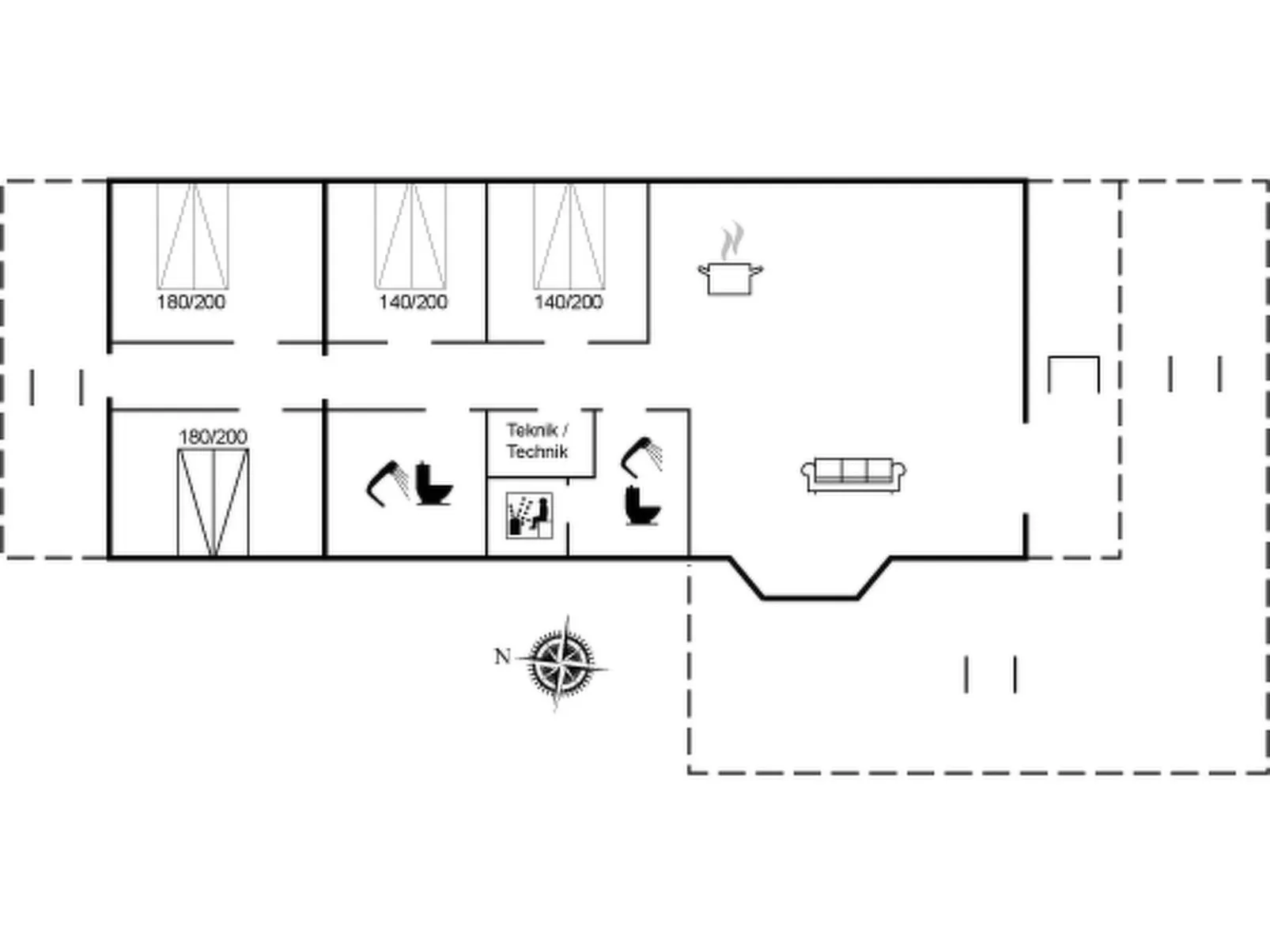 "Mieka" - 400m from the sea