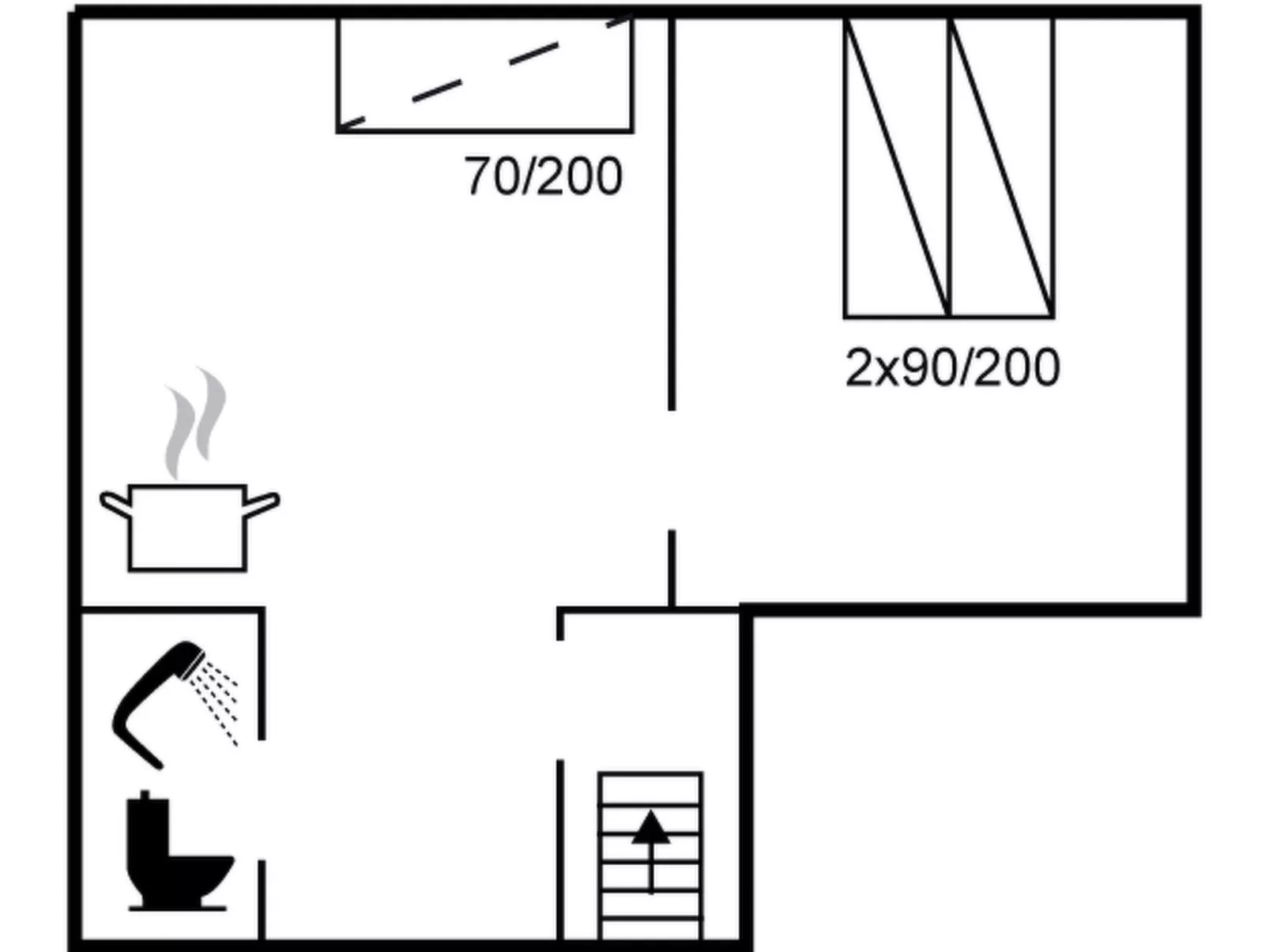 "Siggut" - 250m from the sea-Binnen