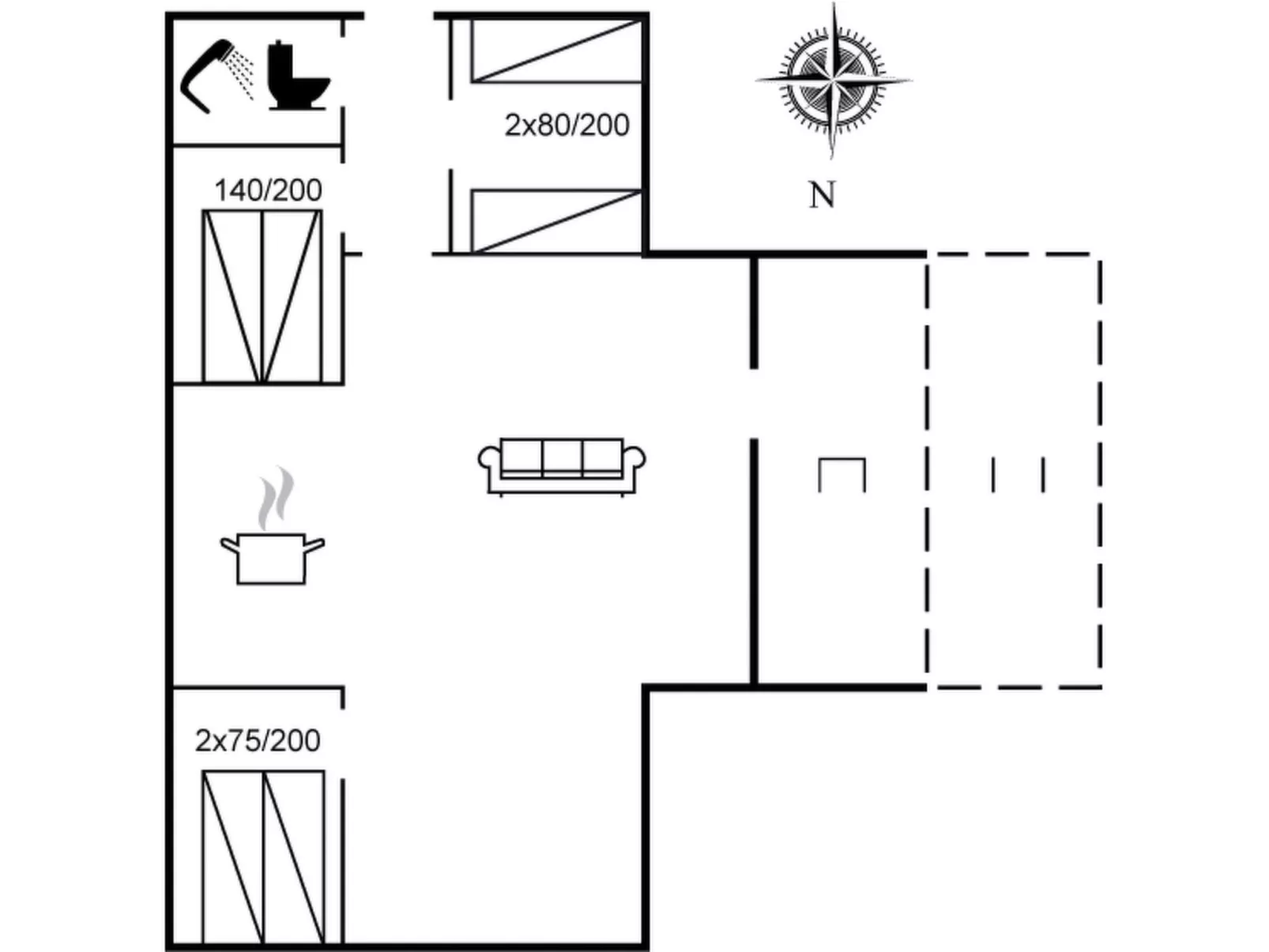 "Elijoan" - 400m from the sea-Binnen