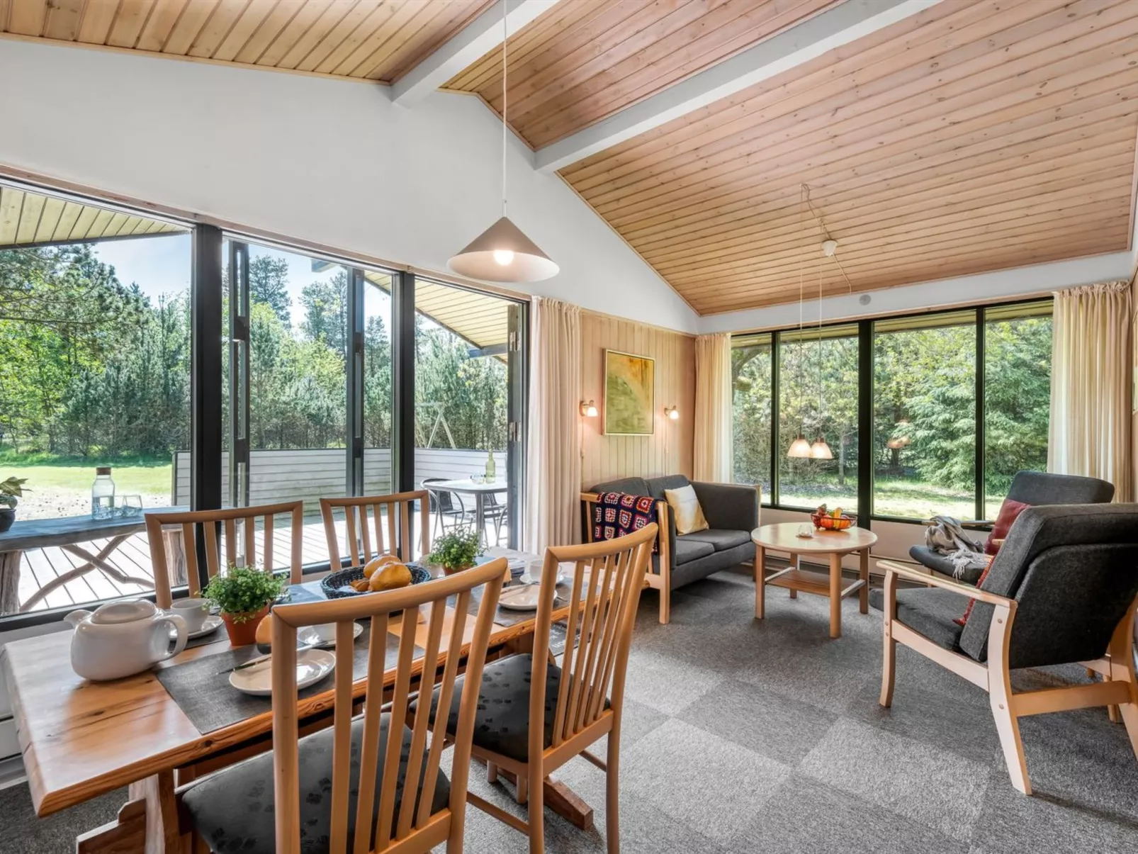 "Borghild" - 1.5km from the sea-Binnen