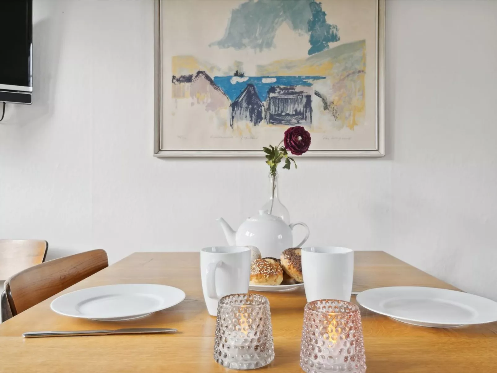 "Alfred" - 25m from the sea-Binnen