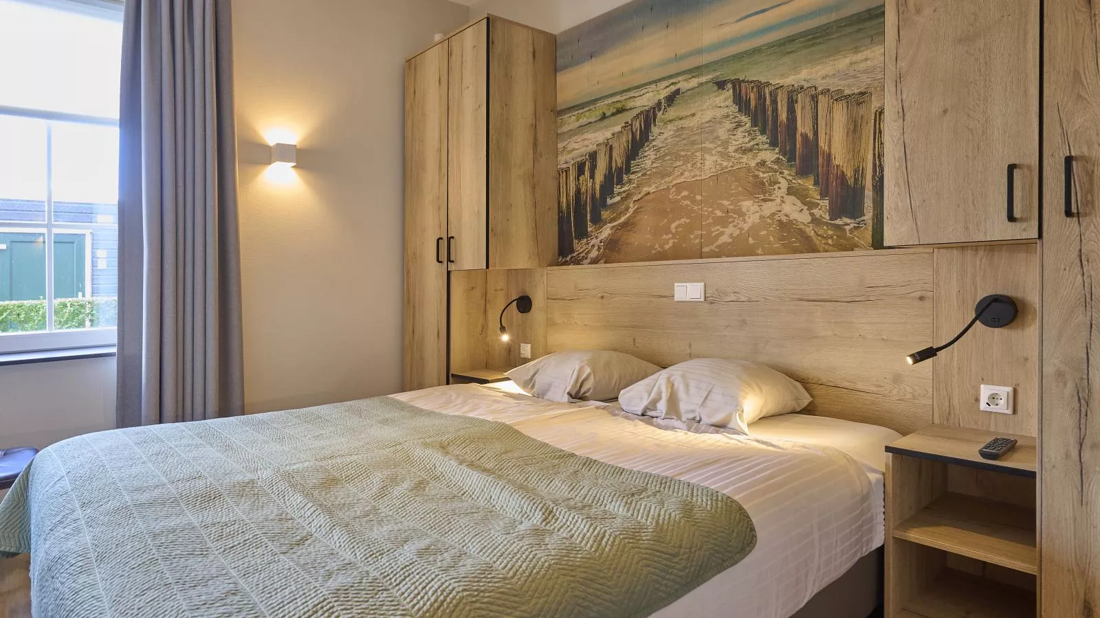 Sauna Zee 27A-Slaapkamer