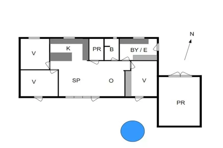 4 sterren vakantie huis in Haderslev-Plattegrond
