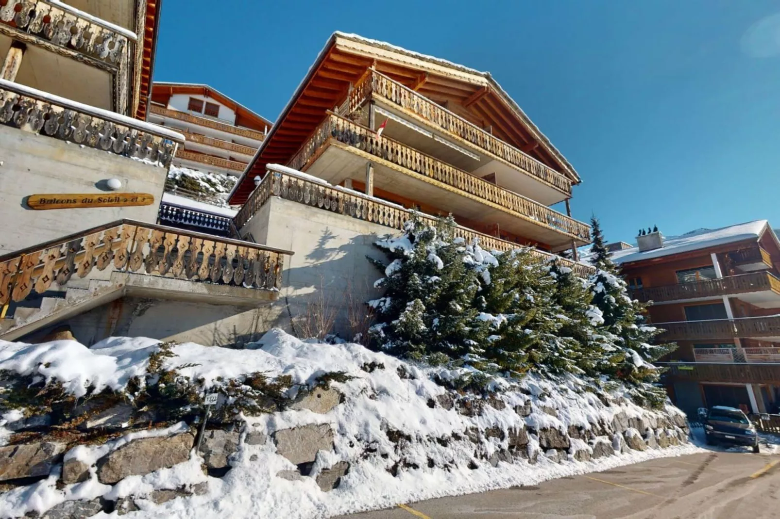 Balcons du Soleil Y2 211 - QUIET apartment 6 pers-Buitenkant zomer