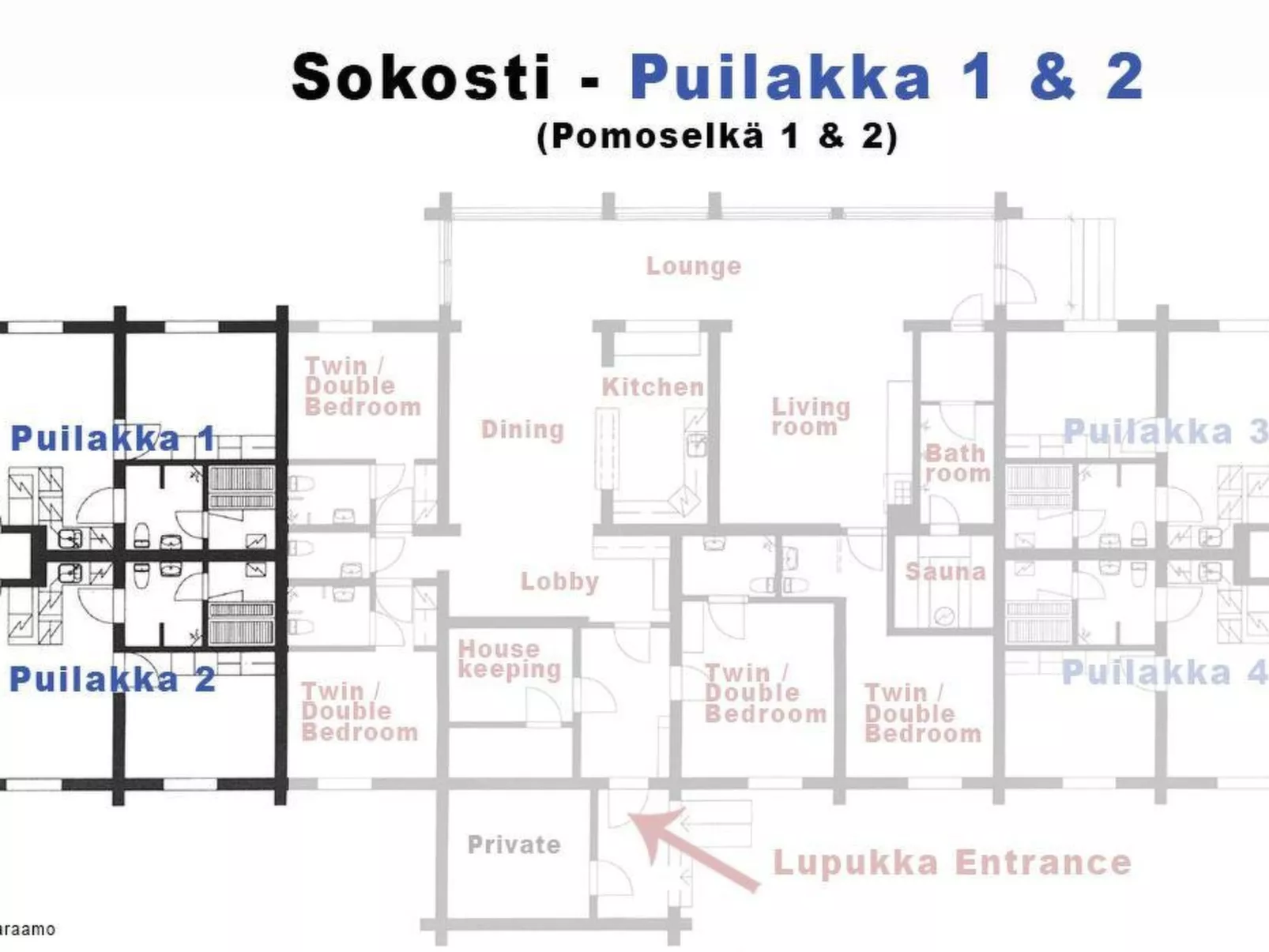 Sokosti - puilakka 1-Binnen