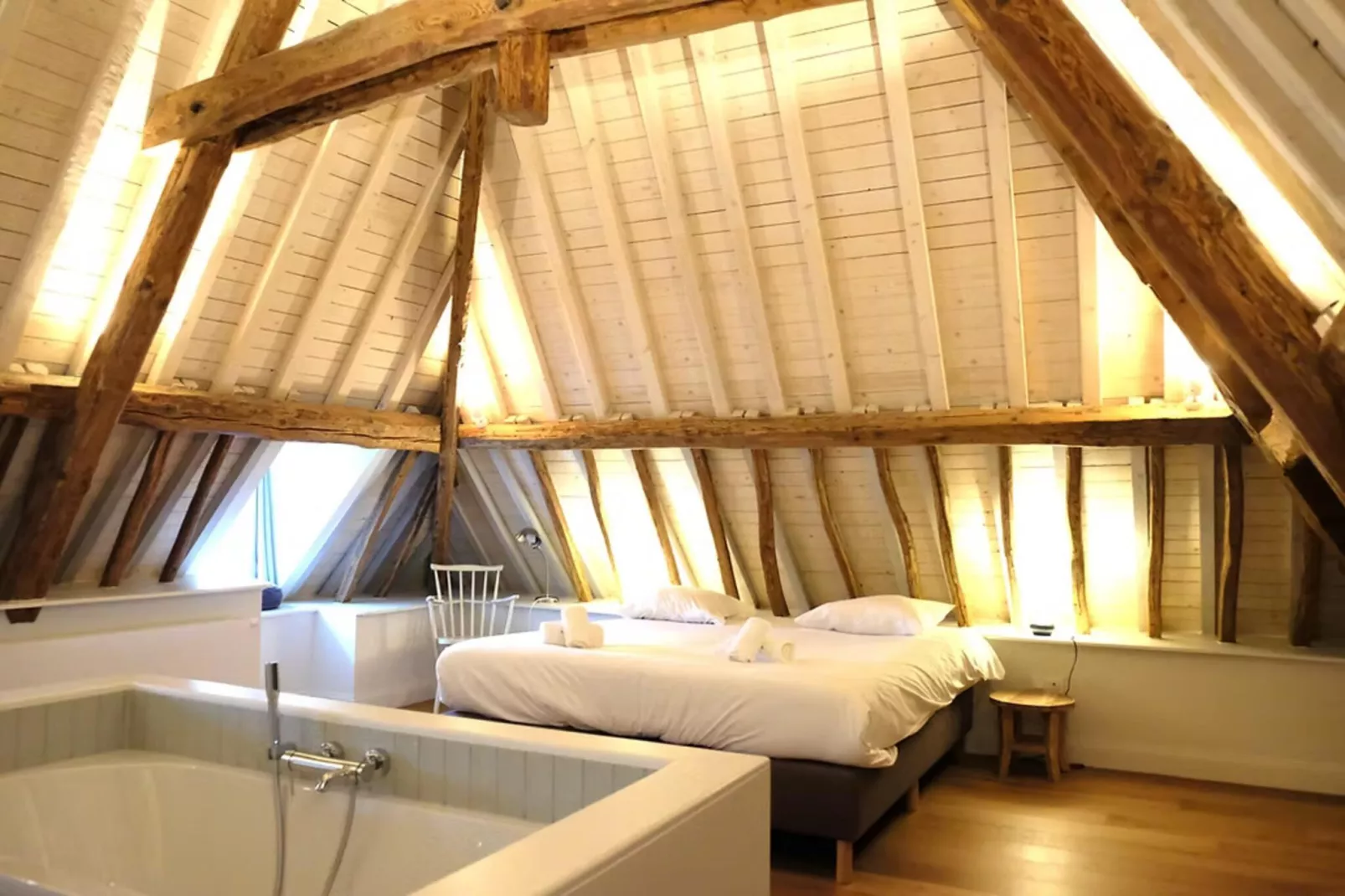 La Maison du Jardinier avec dortoir-Slaapkamer