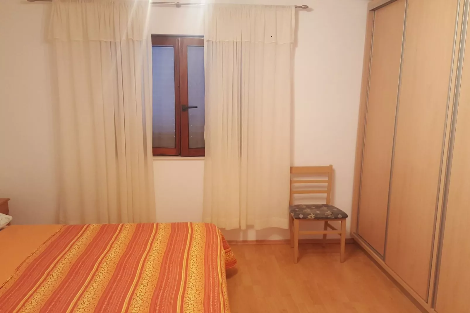 Apartments Ivan Supetar - Two Bedroom Apartment with Terrace no.3-Slaapkamer