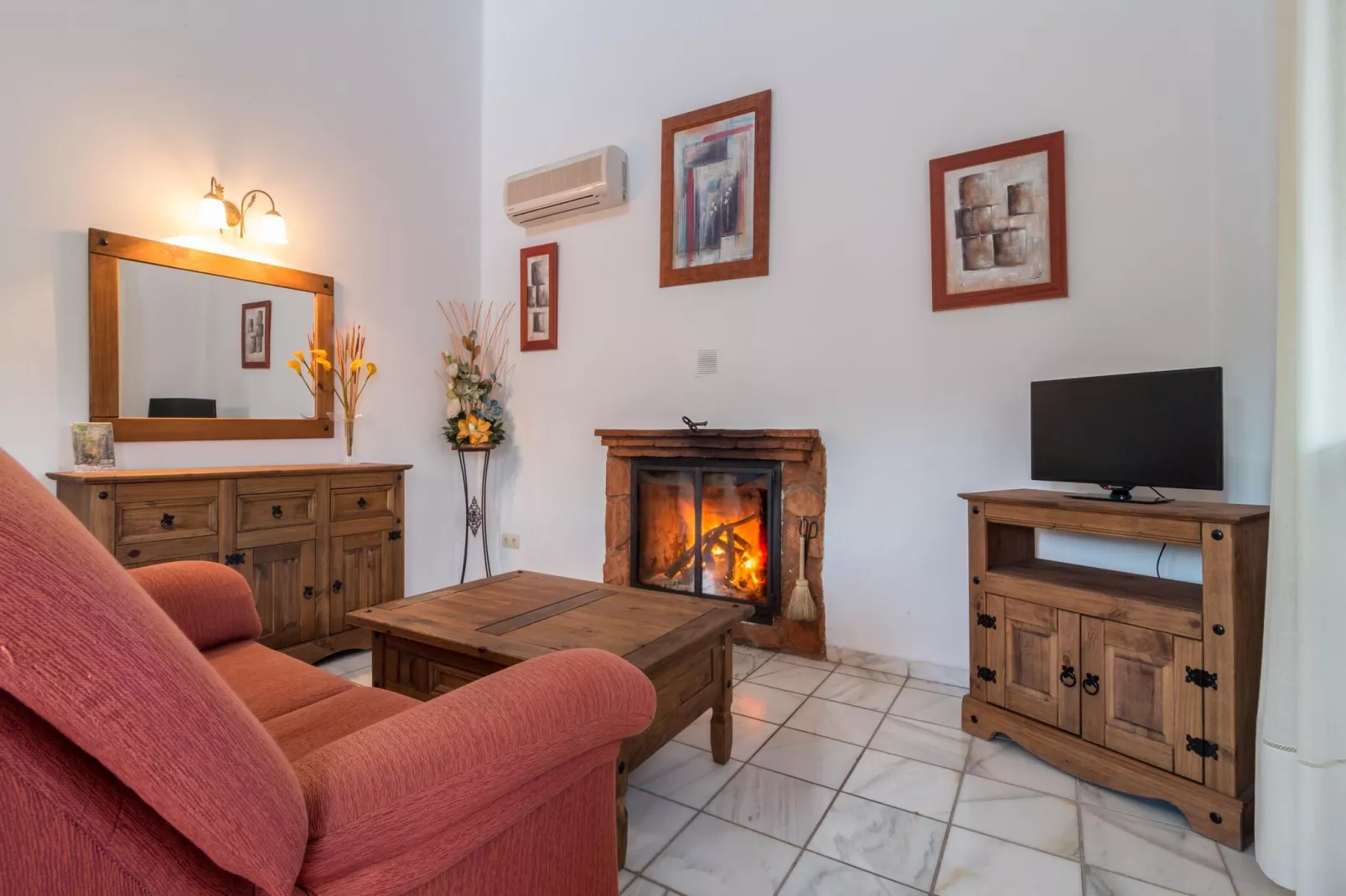 Bungalow Alcón 17 - Woonkamer