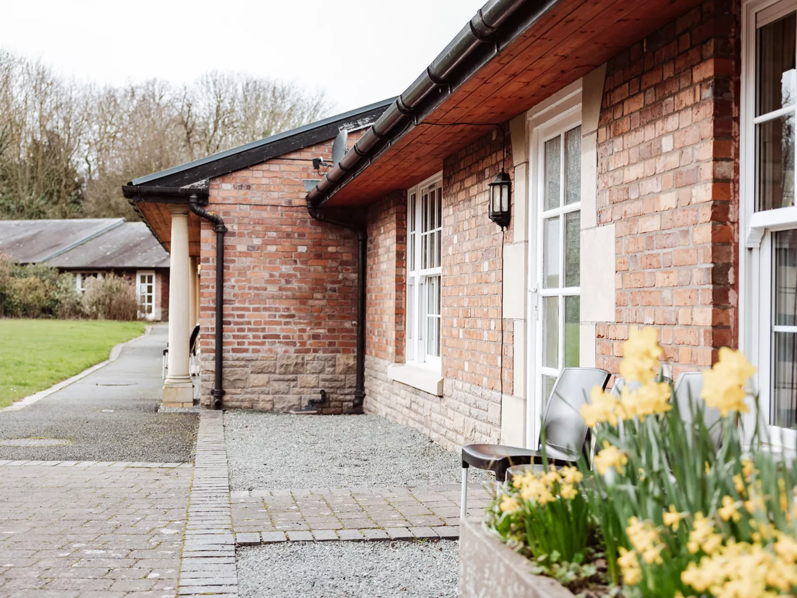 Netley Hall - Peach Tree-Buiten