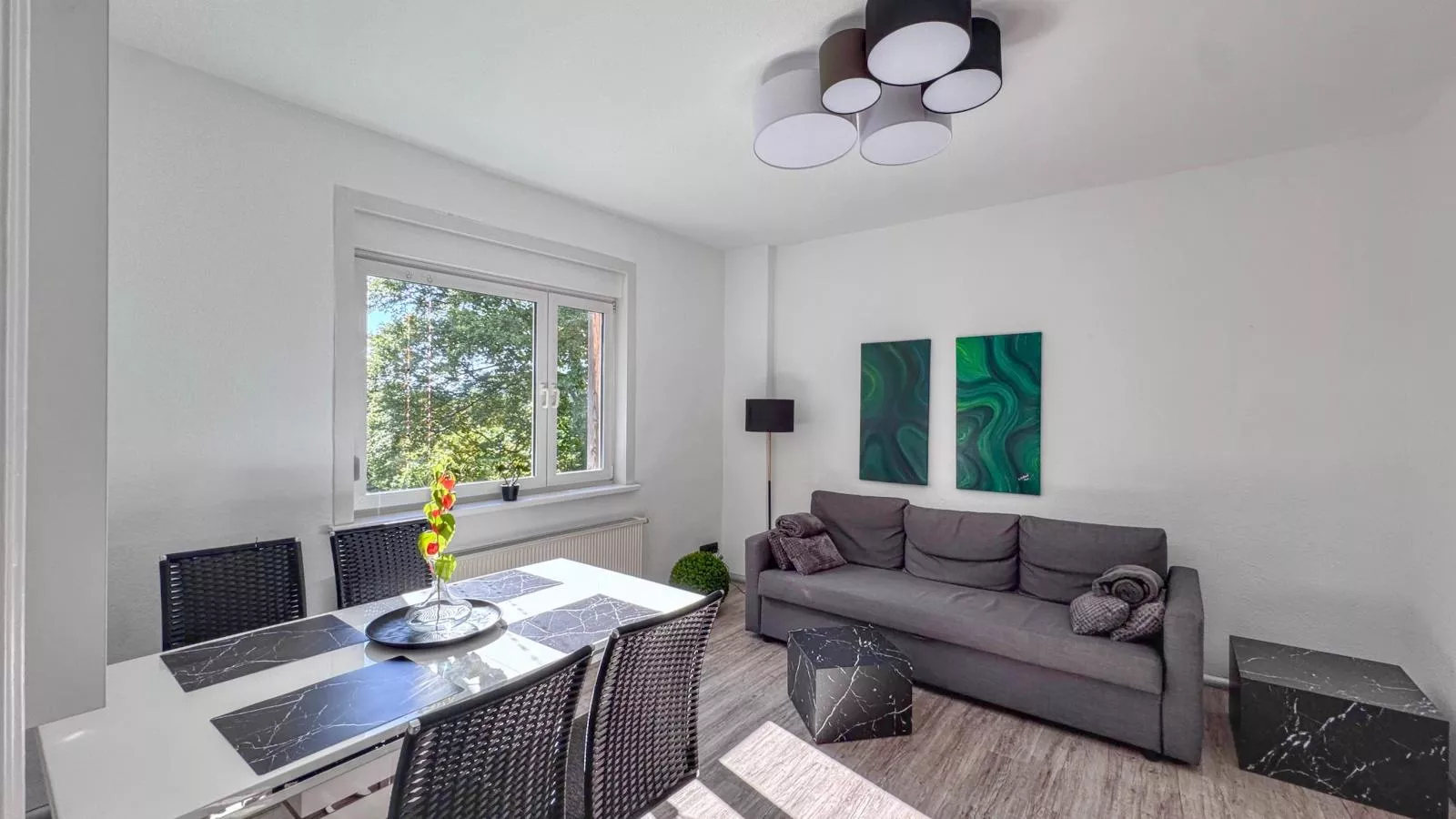 Forsthaus Heinrichsbach-Woonkamer