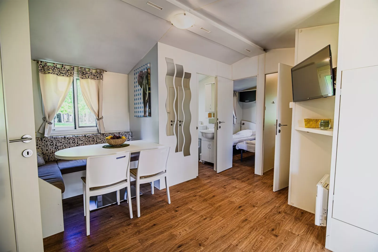 Waterside Retreat Mobile Homes with Thermal Riviera Tickets - Three Bedroom Mobile Home with Lake View (owner 6)-Buitenlucht