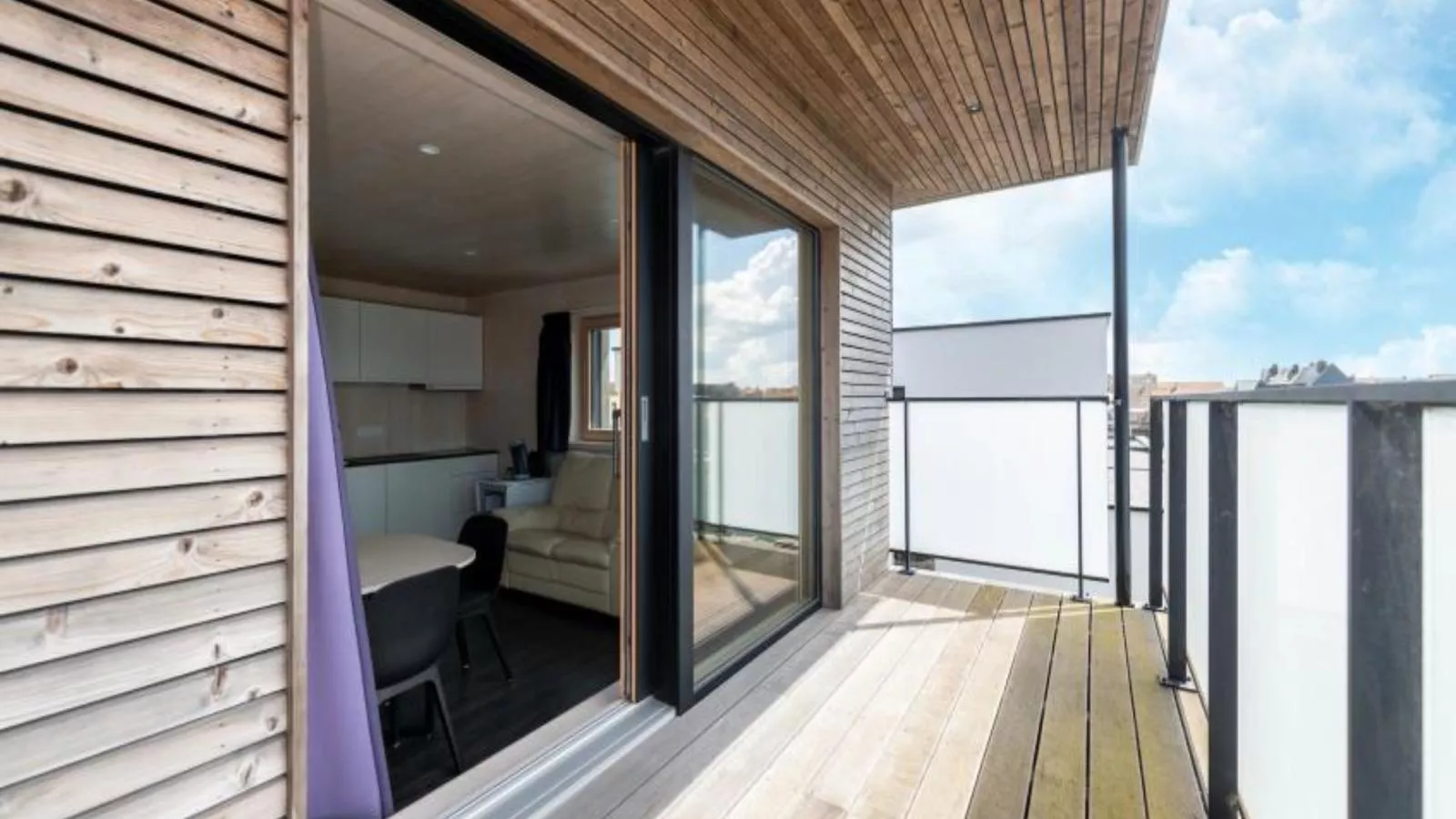 Kruiers Eco Lodge-Terrasbalkon