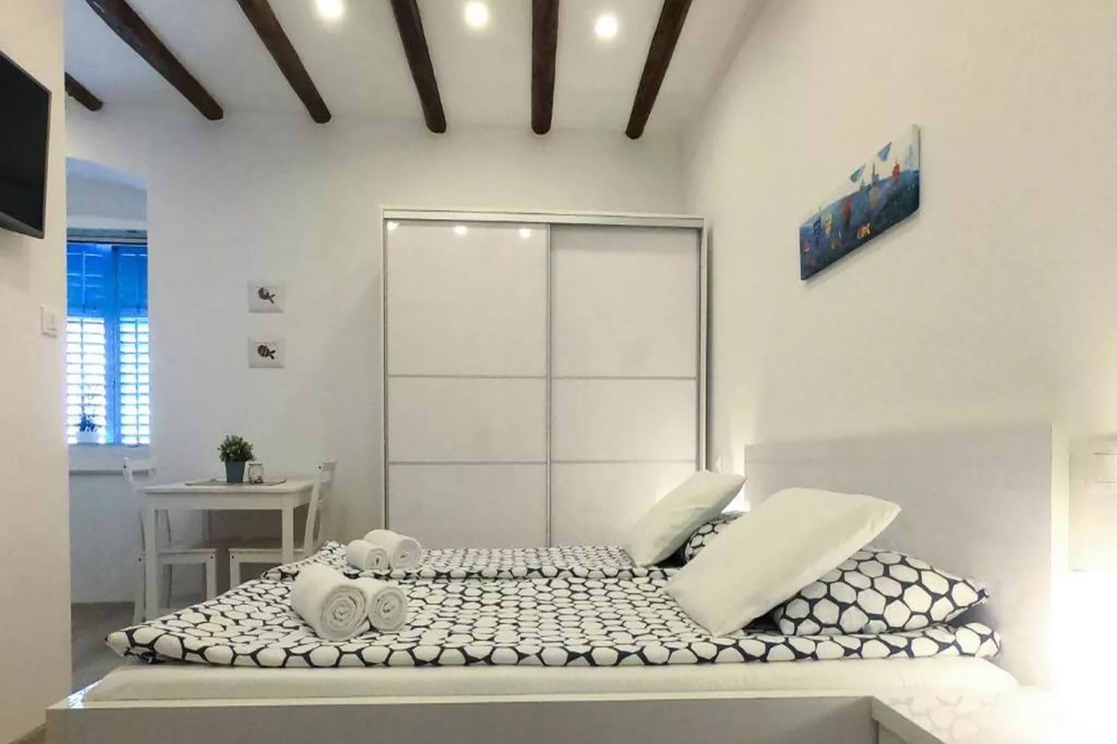 Apartments Blue Lavender - Studio Apartment-Slaapkamer