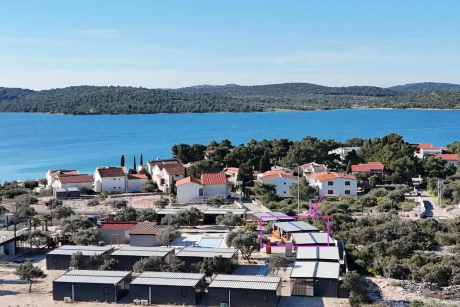 SAK Mobile Homes - Standard Two Bedroom Mobile Home with Terrace and Sea View (Br3)-Buitenlucht