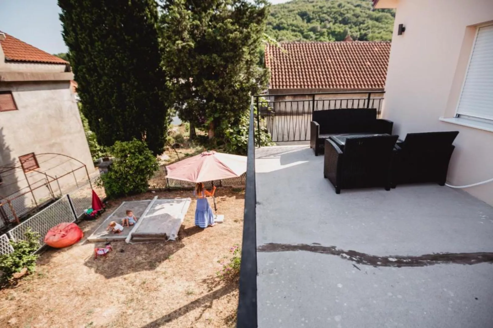 Modern Apartment with Terrace in Herceg Novi - Two Bedroom Apartment-Terras