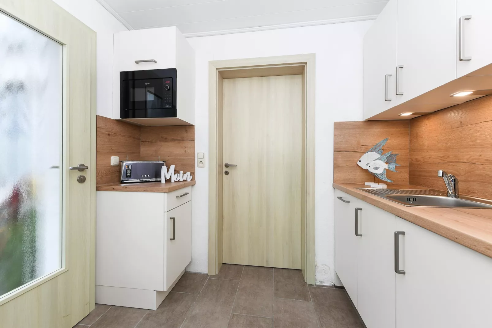 Haus Strandkorb 6-Keuken