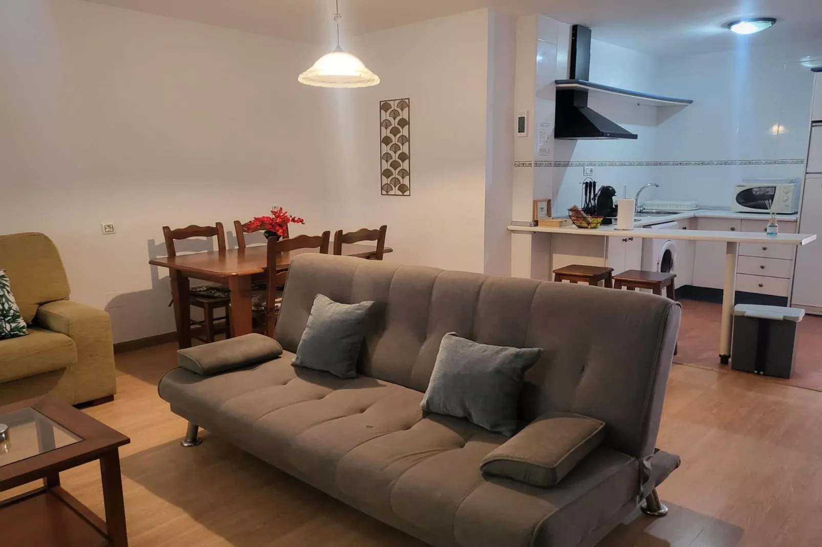 CT 370 AL - Faro's Veraplaya Naturista Apartment-Woonkamer