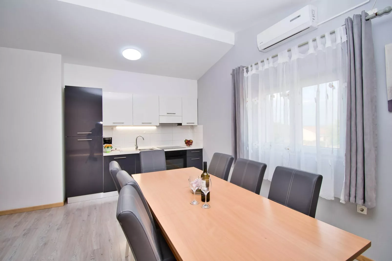 Apartment Visocane with private pool-Keuken