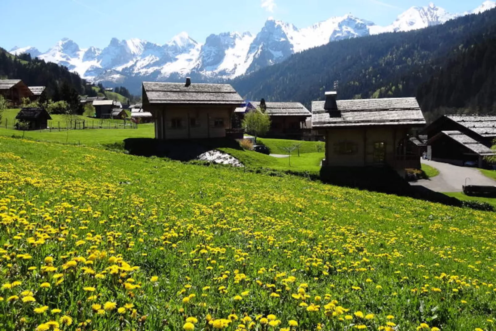 Chalet Pointe Percée-Niet-getagd