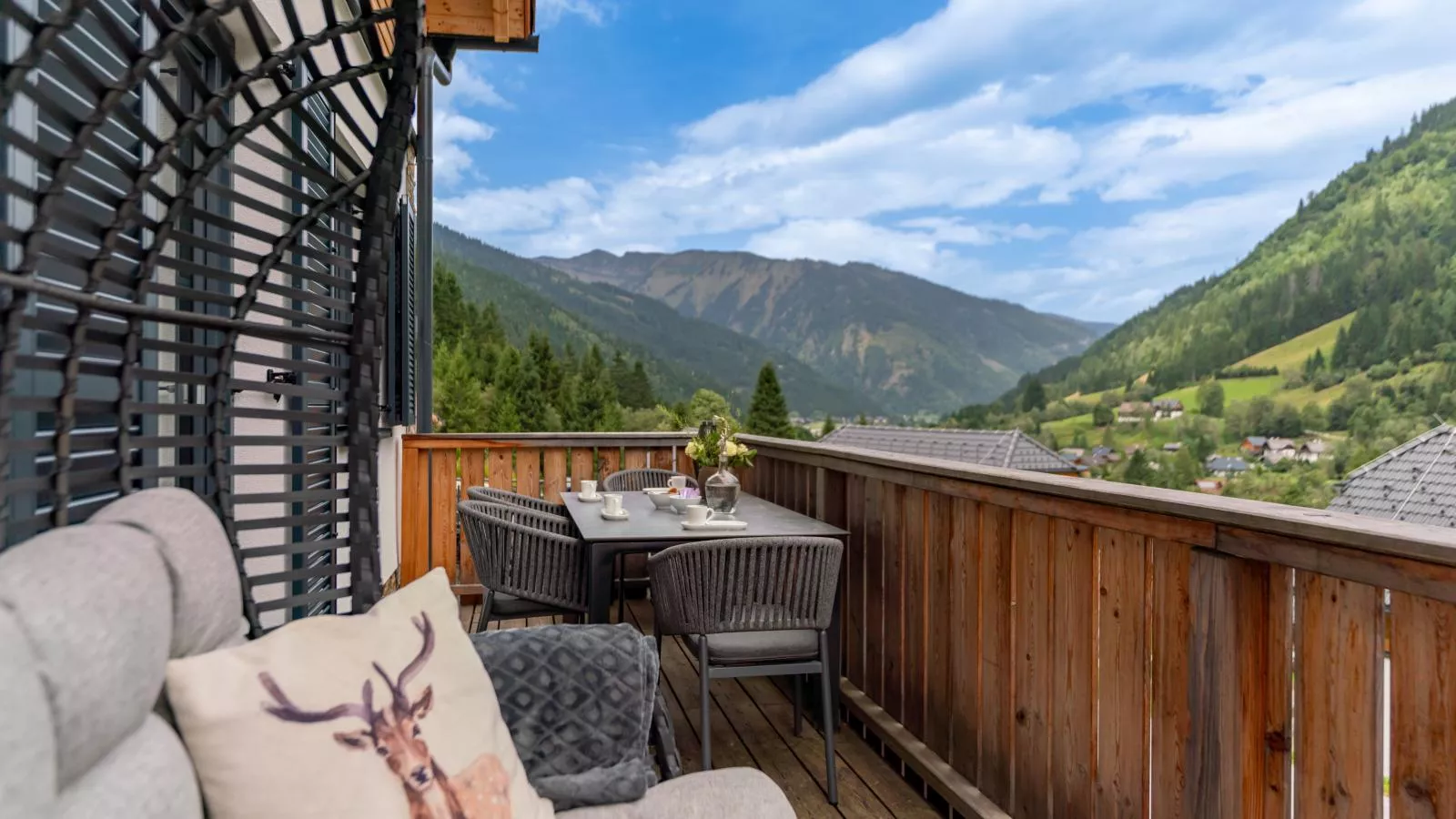 Chalet Hirschblick-Terrasbalkon