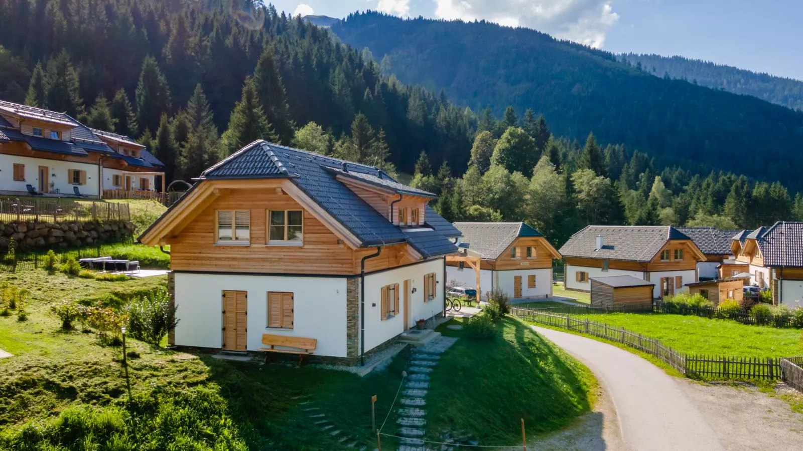 Chalet Amsel-Buitenkant zomer