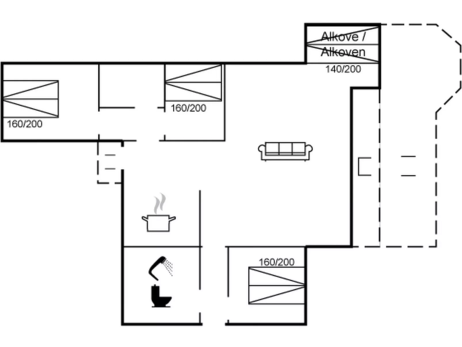 "Uolevi" - 200m from the sea-Binnen