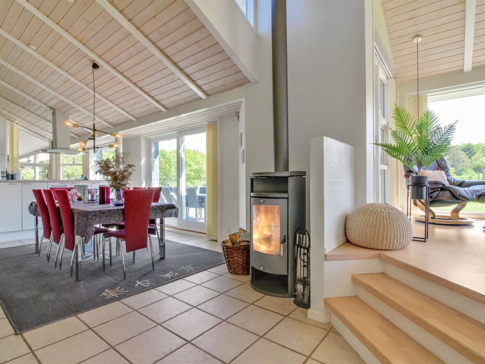 "Villads" - 1km from the sea-Binnen