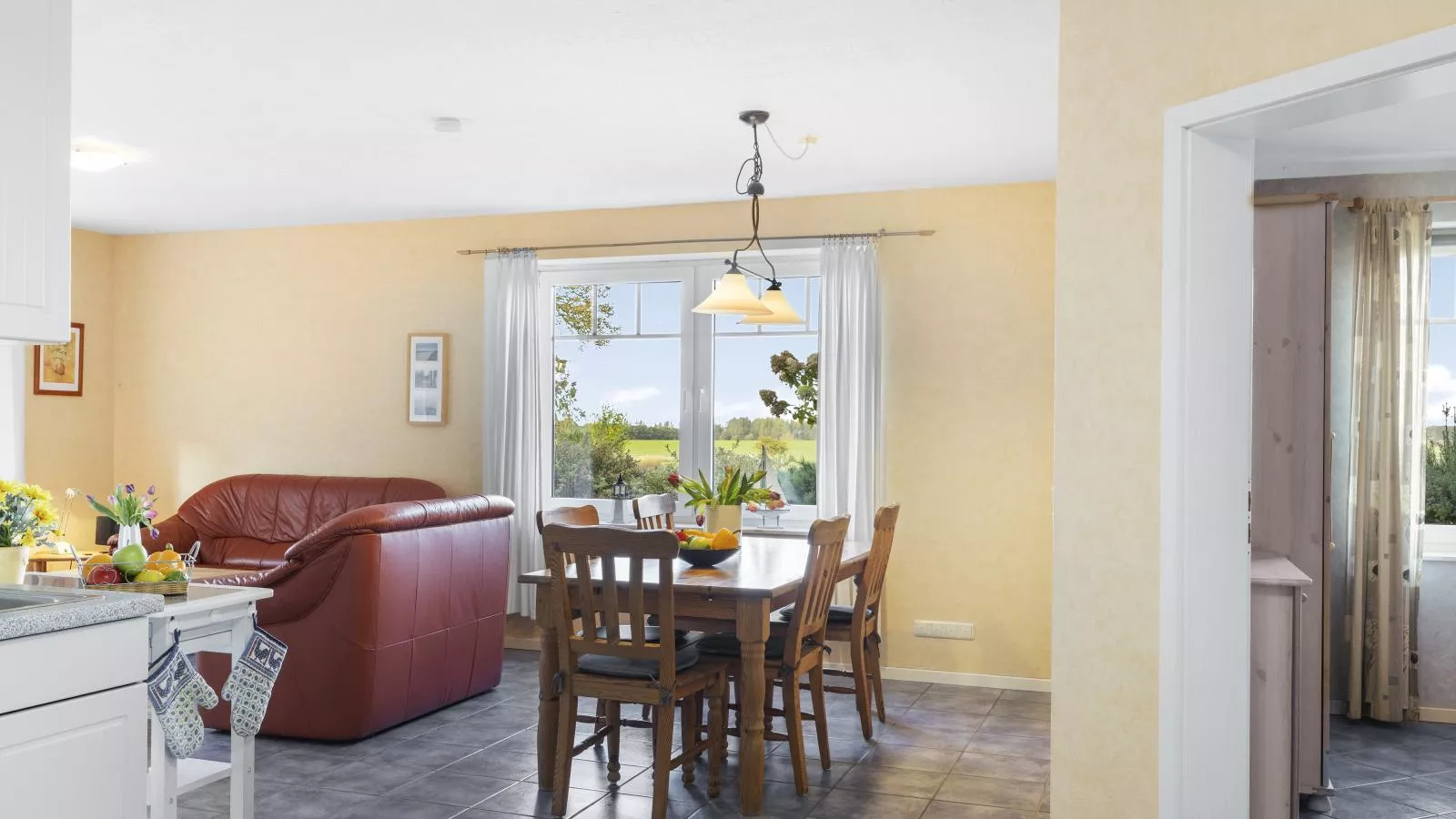 Nordlicht - Ausblick-Eetkamer