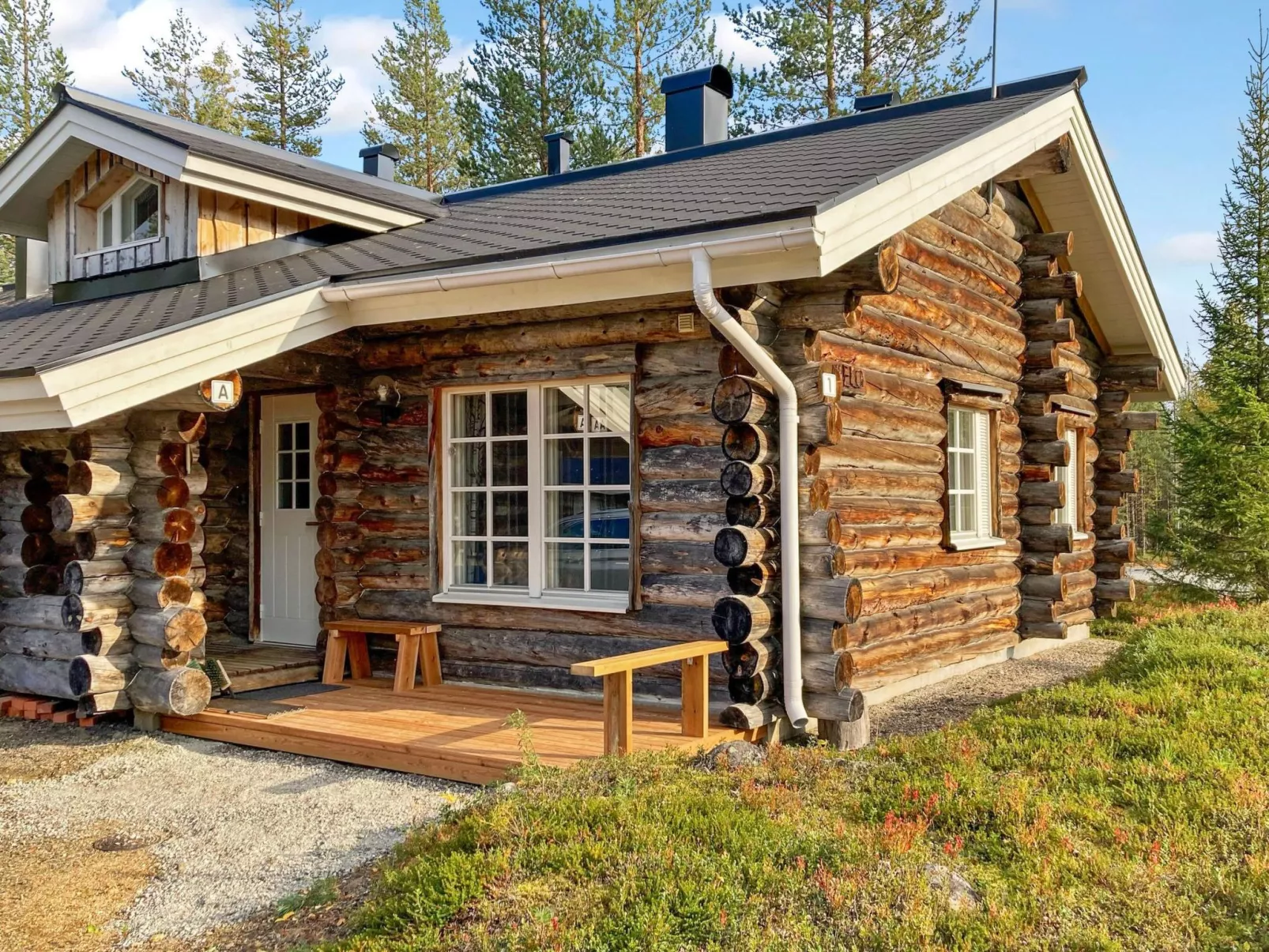 Lomaylläs a 13 / hotellintie 1 a-Binnen