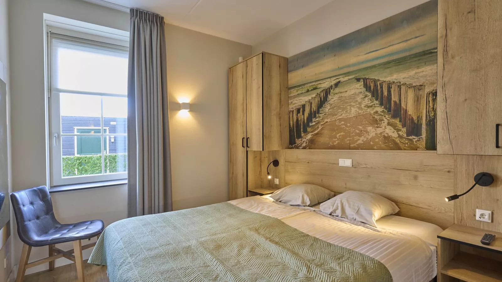 Sauna Zee 27A-Slaapkamer