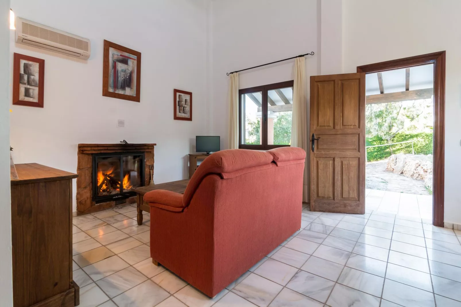 Bungalow Alcón 13 - Woonkamer