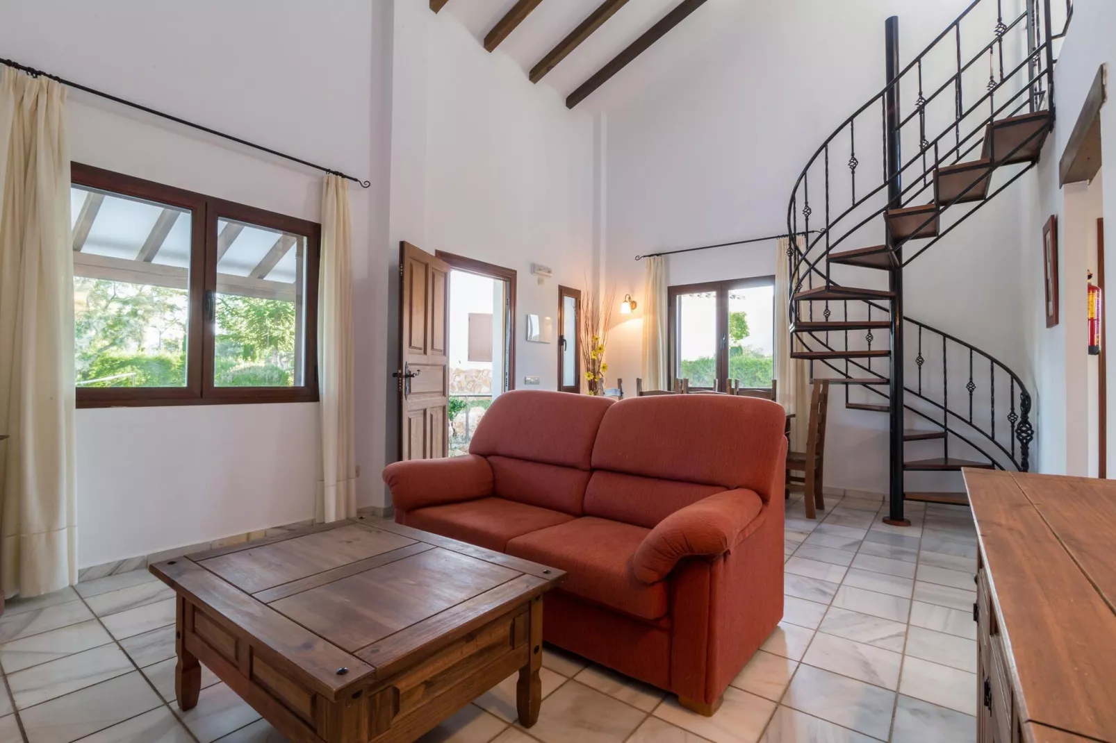 Bungalow Alcón 17 - Woonkamer