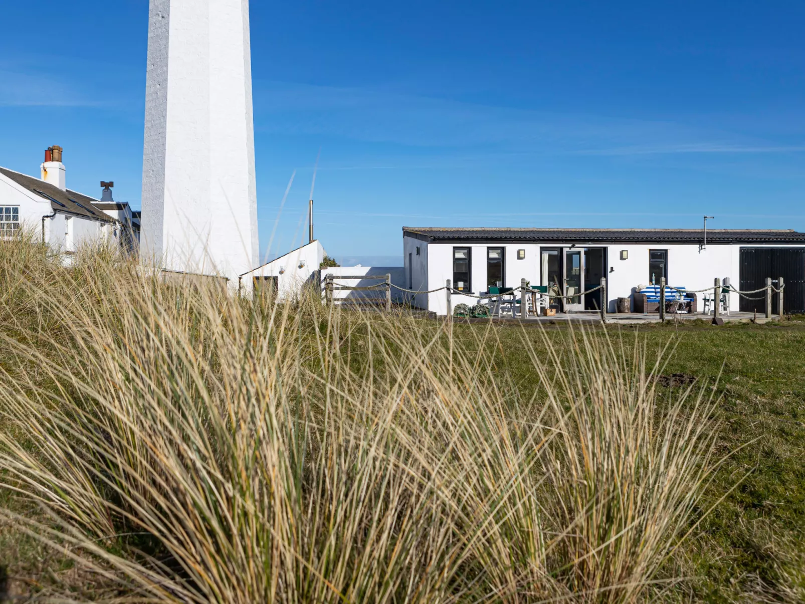Walney Island Lighthouse-Buiten