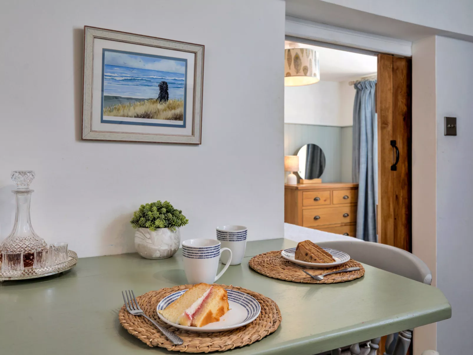 Duck Down Cottage-Binnen