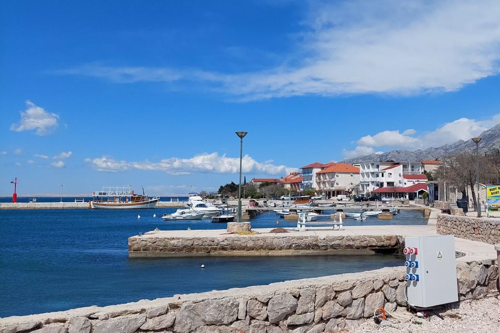 Apartments Smokvica - Superior One Bedroom Apartment with Balcony with Sea View (Apartment 2)-Uitzicht