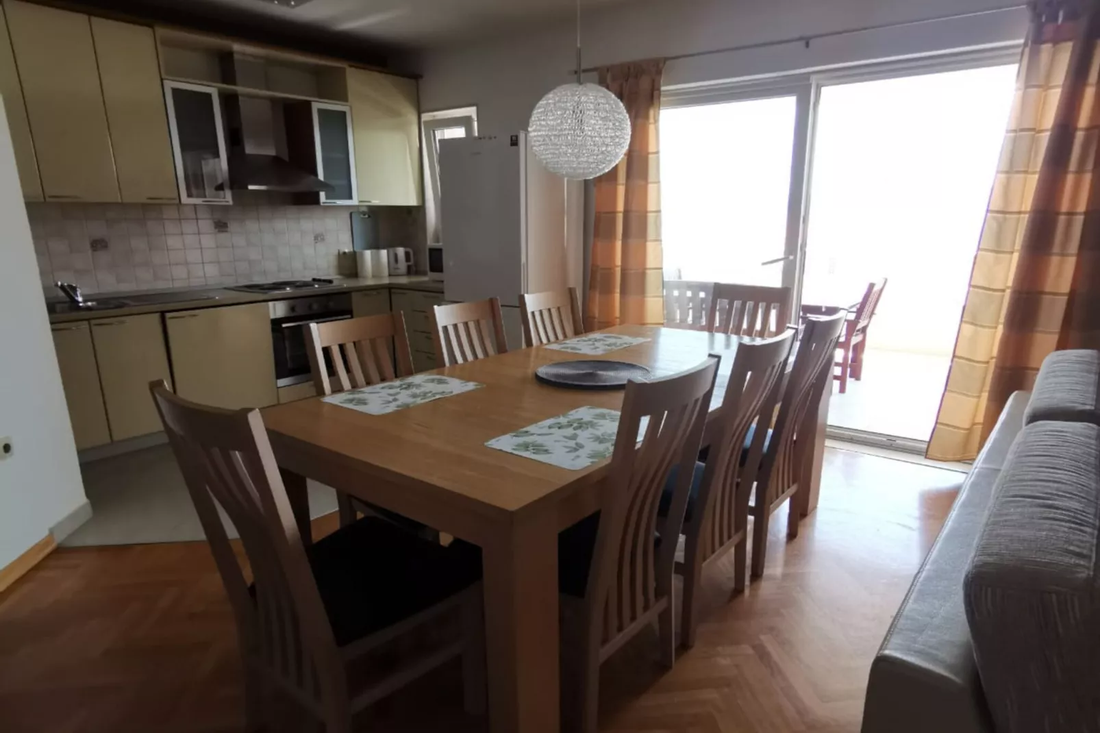Three Bedroom Apartment with Terrace and  Sea View-Keuken