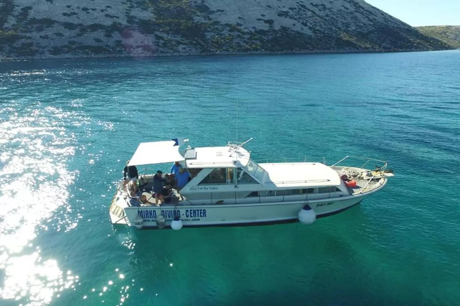 Rab Diving Mirko - Two Bedroom Apartment with Sea View (6A)-Buitenlucht